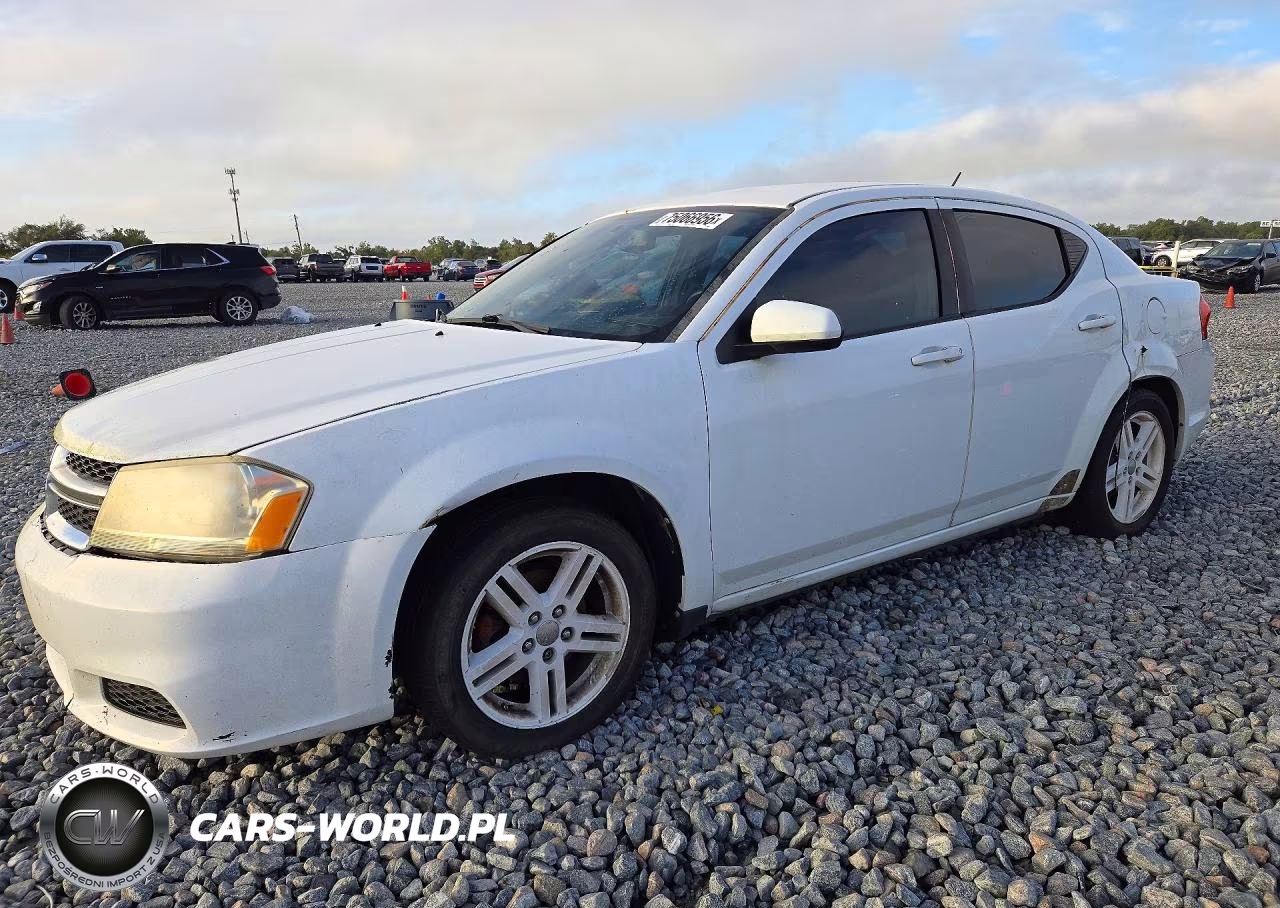 2012 Dodge Avenger Sxt VIN:1C3CDZCB7CN196503 - 1