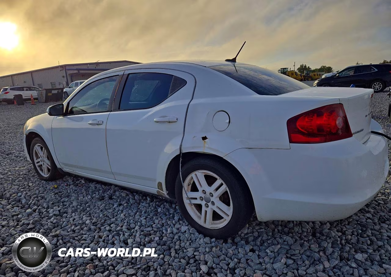 2012 Dodge Avenger Sxt VIN:1C3CDZCB7CN196503 - 2