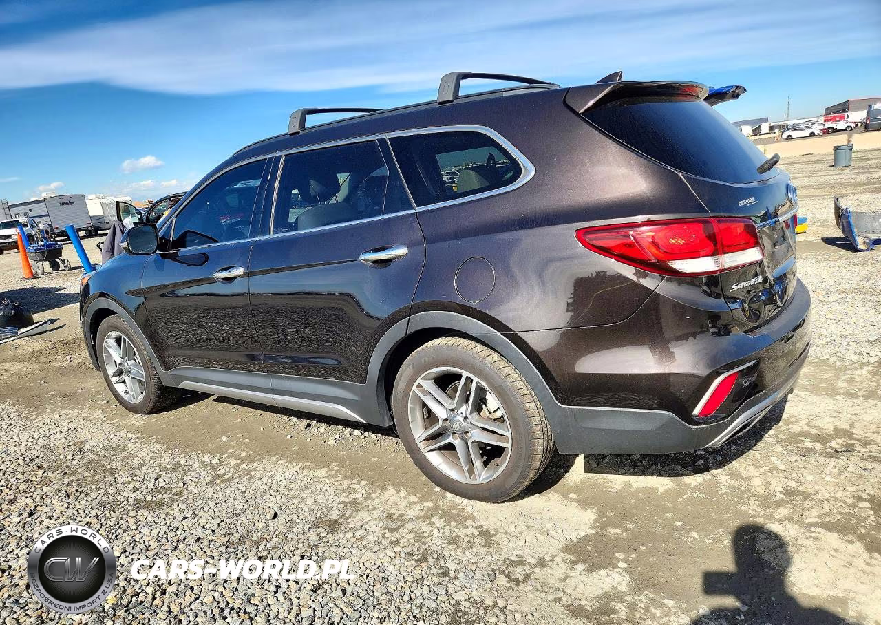 2017 Hyundai Santa Fe Limited Ultimate VIN:KM8SRDHF3HU243686 - 2