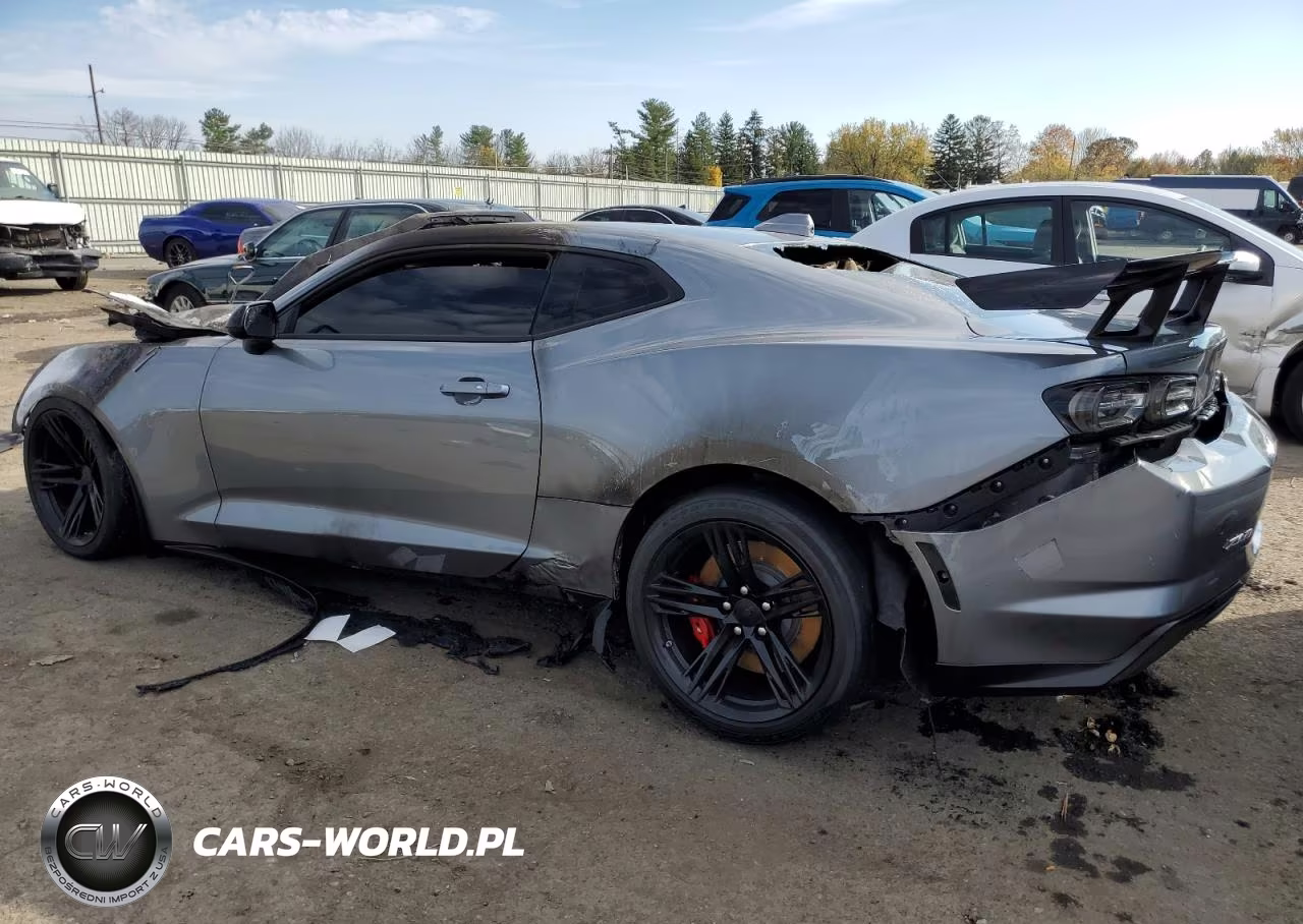 2021 Chevrolet Camaro Zl1 VIN:1G1FJ1R69M0136243 - 2