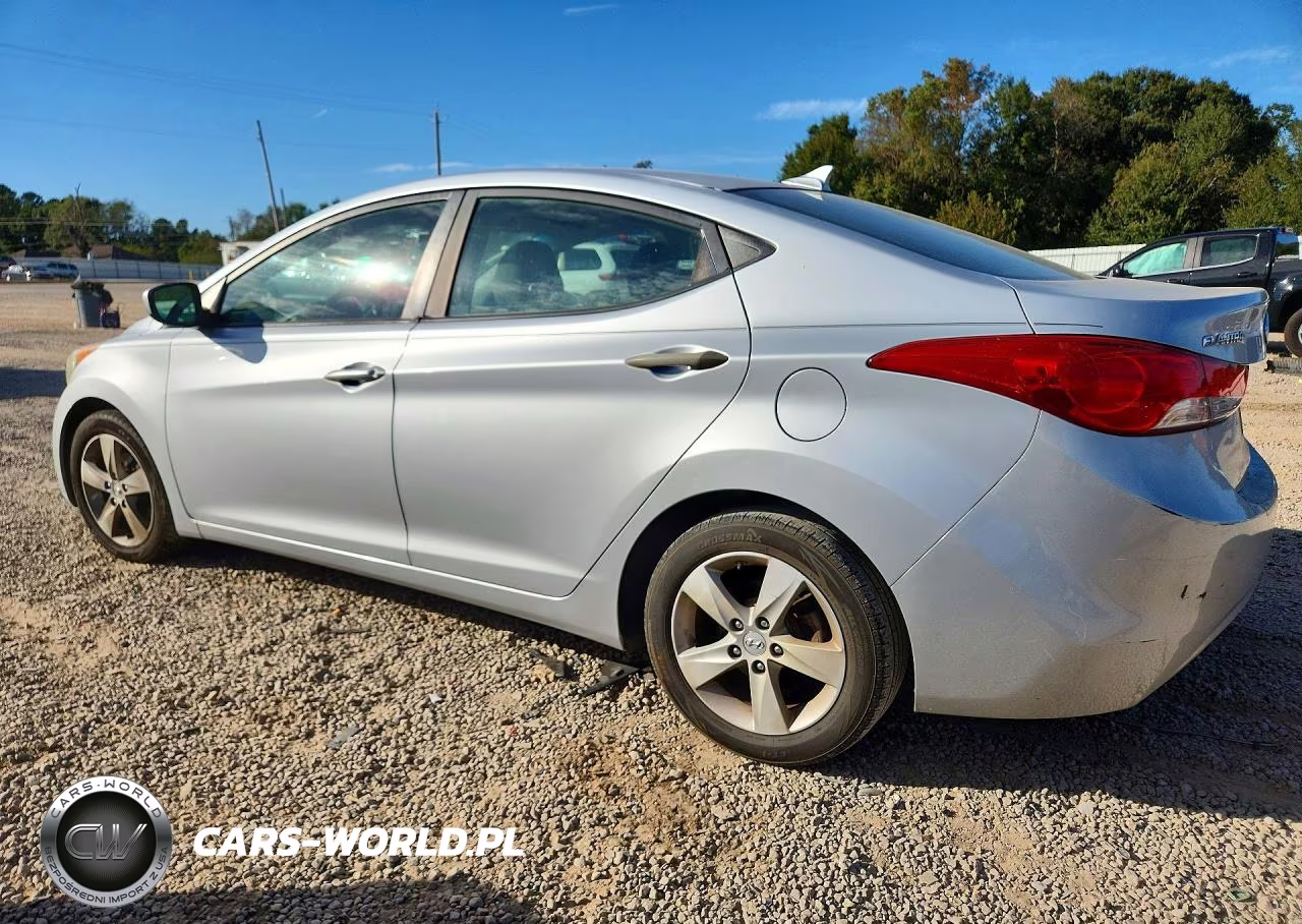 2012 Hyundai Elantra Gls VIN:5NPDH4AE6CH127130 - 2