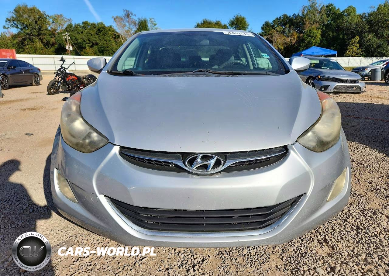 2012 Hyundai Elantra Gls VIN:5NPDH4AE6CH127130 - 5
