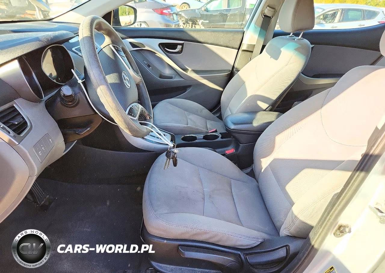 2012 Hyundai Elantra Gls VIN:5NPDH4AE6CH127130 - 7