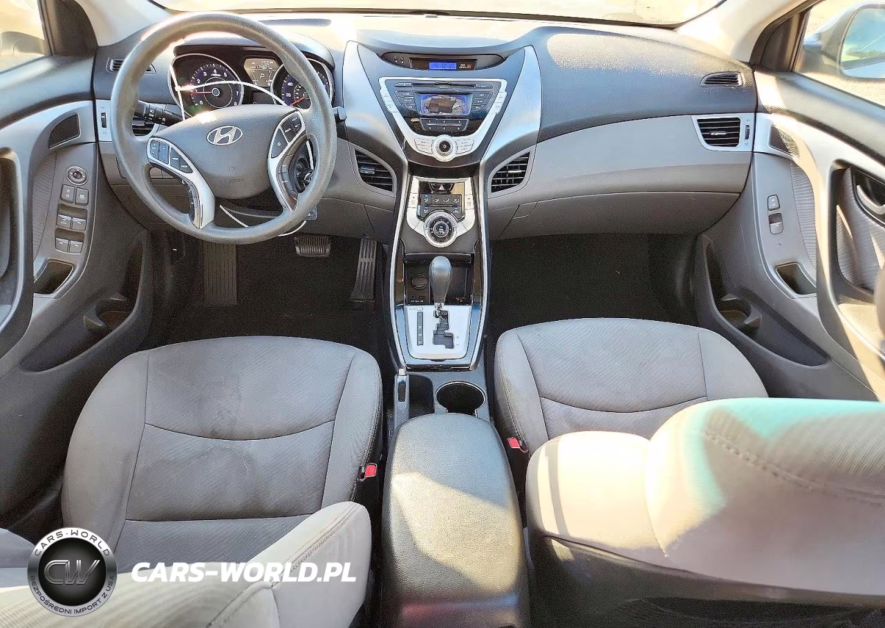 2012 Hyundai Elantra Gls VIN:5NPDH4AE6CH127130 - 8