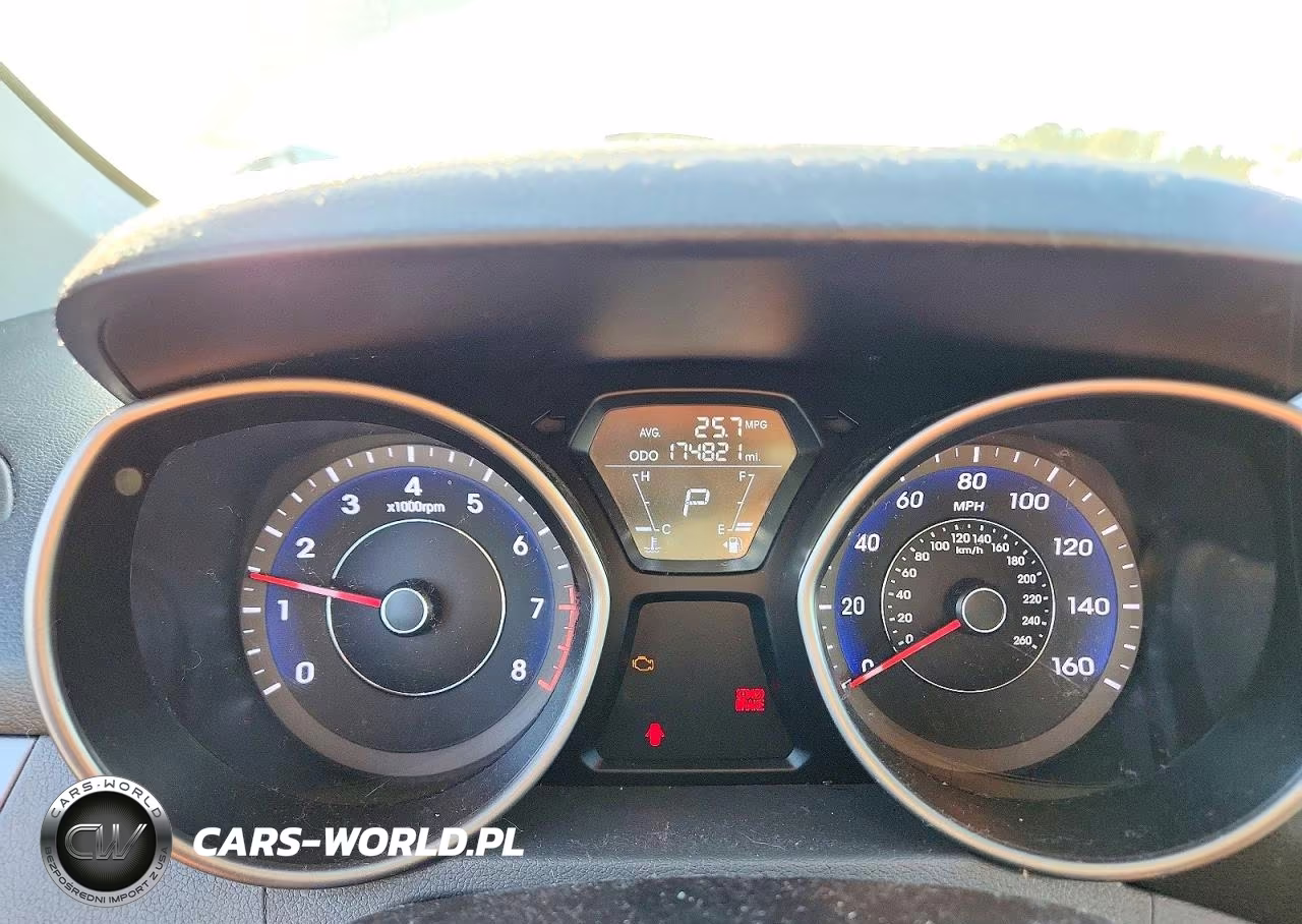 2012 Hyundai Elantra Gls VIN:5NPDH4AE6CH127130 - 9