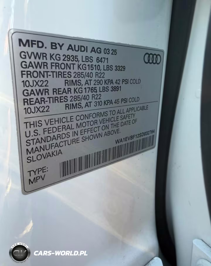 2025 Audi Q8 Premium Plus S-Line VIN:WA1EVBF12SD032764 - 10