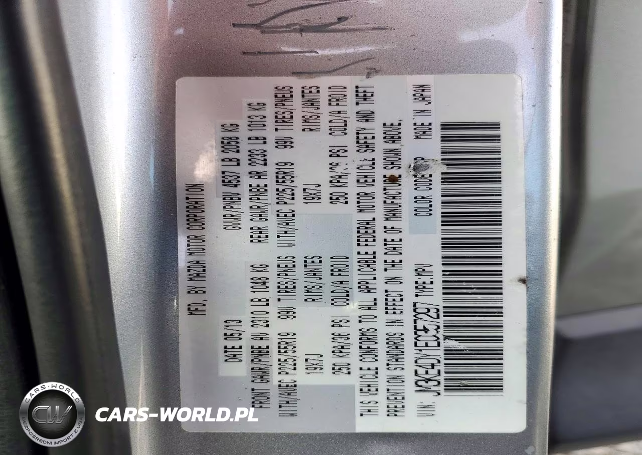 2014 Mazda Cx-5 Gt VIN:JM3KE4DY1E0357297 - 13