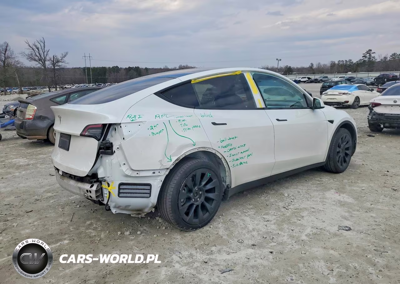2021 Tesla Model Y VIN:5YJYGDED0MF103718 - 3
