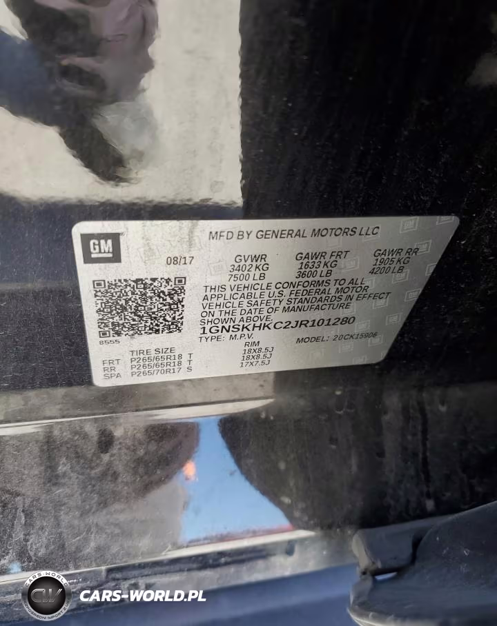 2018 Chevrolet Suburban K1500 Lt VIN:1GNSKHKC2JR101280 - 14