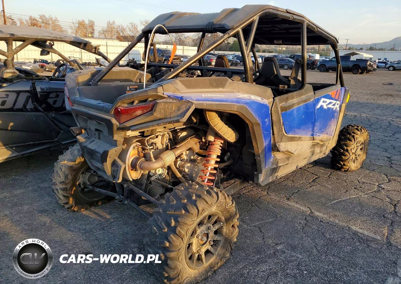 2025 Pola Rzr Xp 100 - Utility Vehicle VIN:3NSNMF998SF046824 - 4