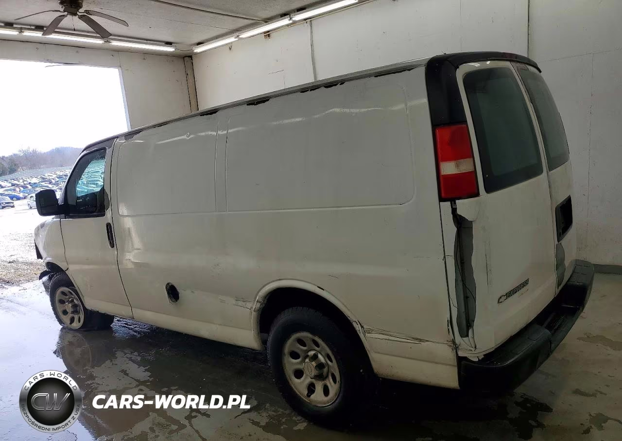 2010 Chevrolet Express G1500 VIN:1GCUGADX9A1151201 - 2