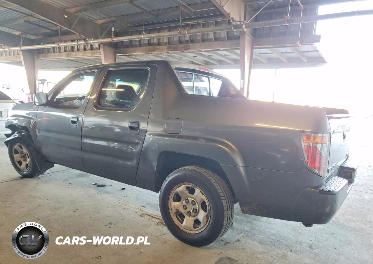 2007 Honda Ridgeline Rt VIN:2HJYK16237H508363 - 2