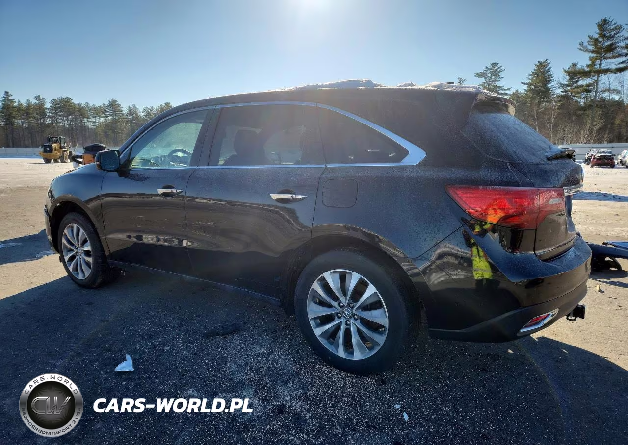 2014 Acura Mdx Technology VIN:5FRYD4H49EB030885 - 2