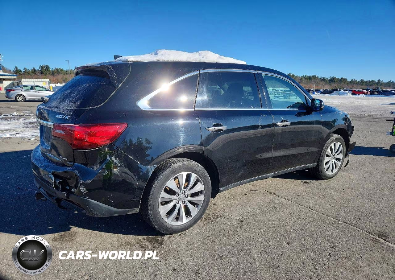 2014 Acura Mdx Technology VIN:5FRYD4H49EB030885 - 3
