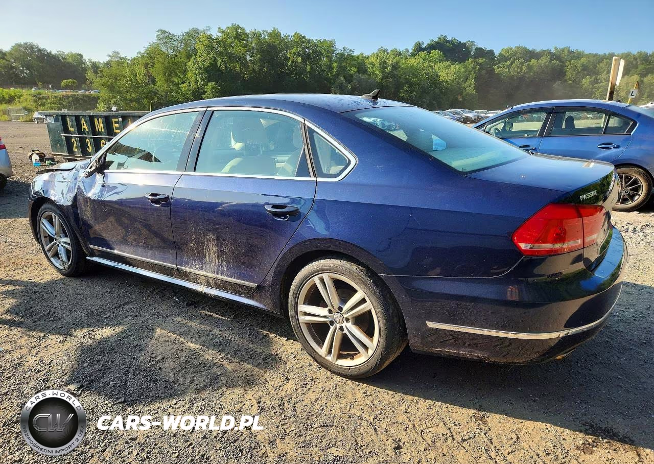 2015 Volkswagen Passat Se VIN:1VWBT7A32FC016822 - 2