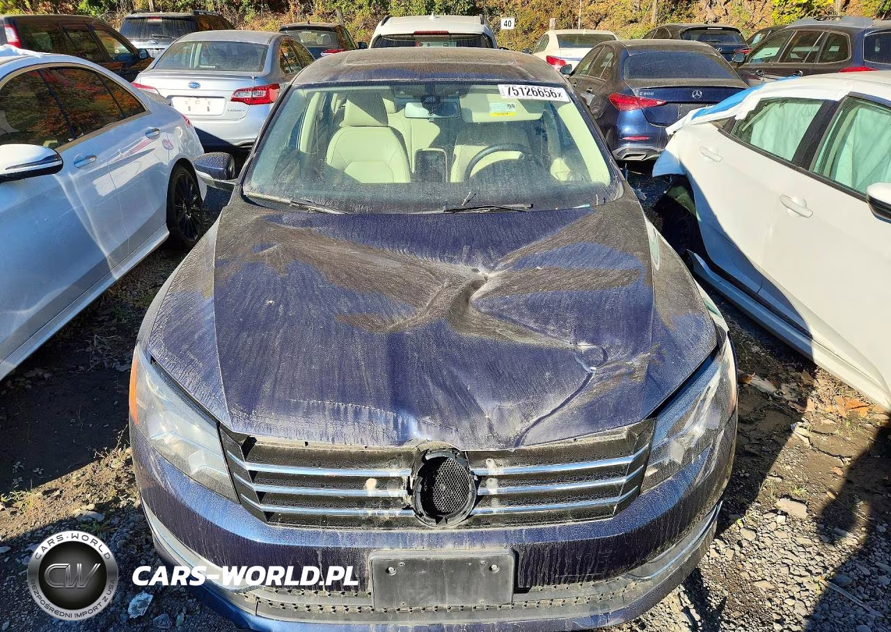 2015 Volkswagen Passat Se VIN:1VWBT7A32FC016822 - 5