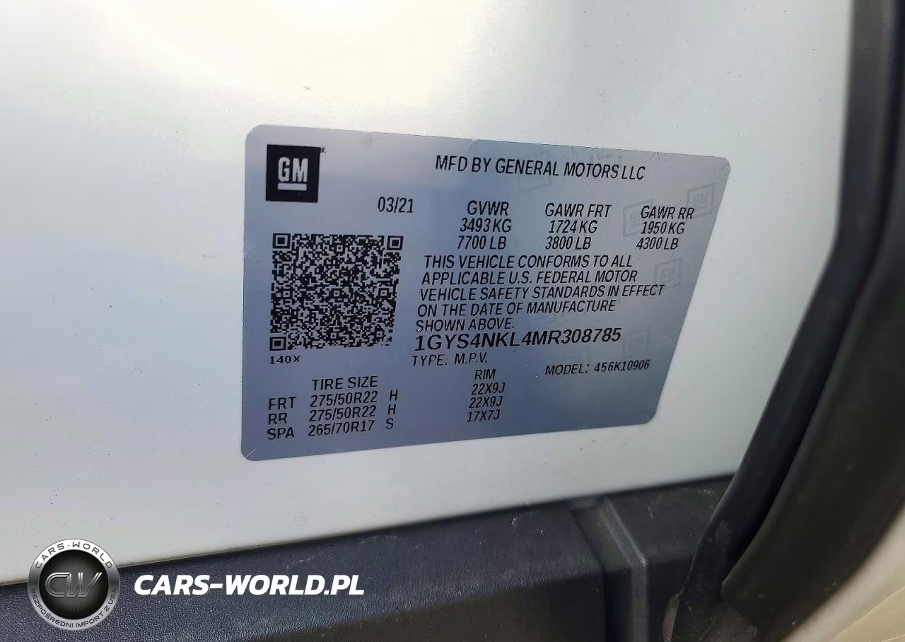 2021 Cadillac Escalade Esv Sport VIN:1GYS4NKL4MR308785 - 13