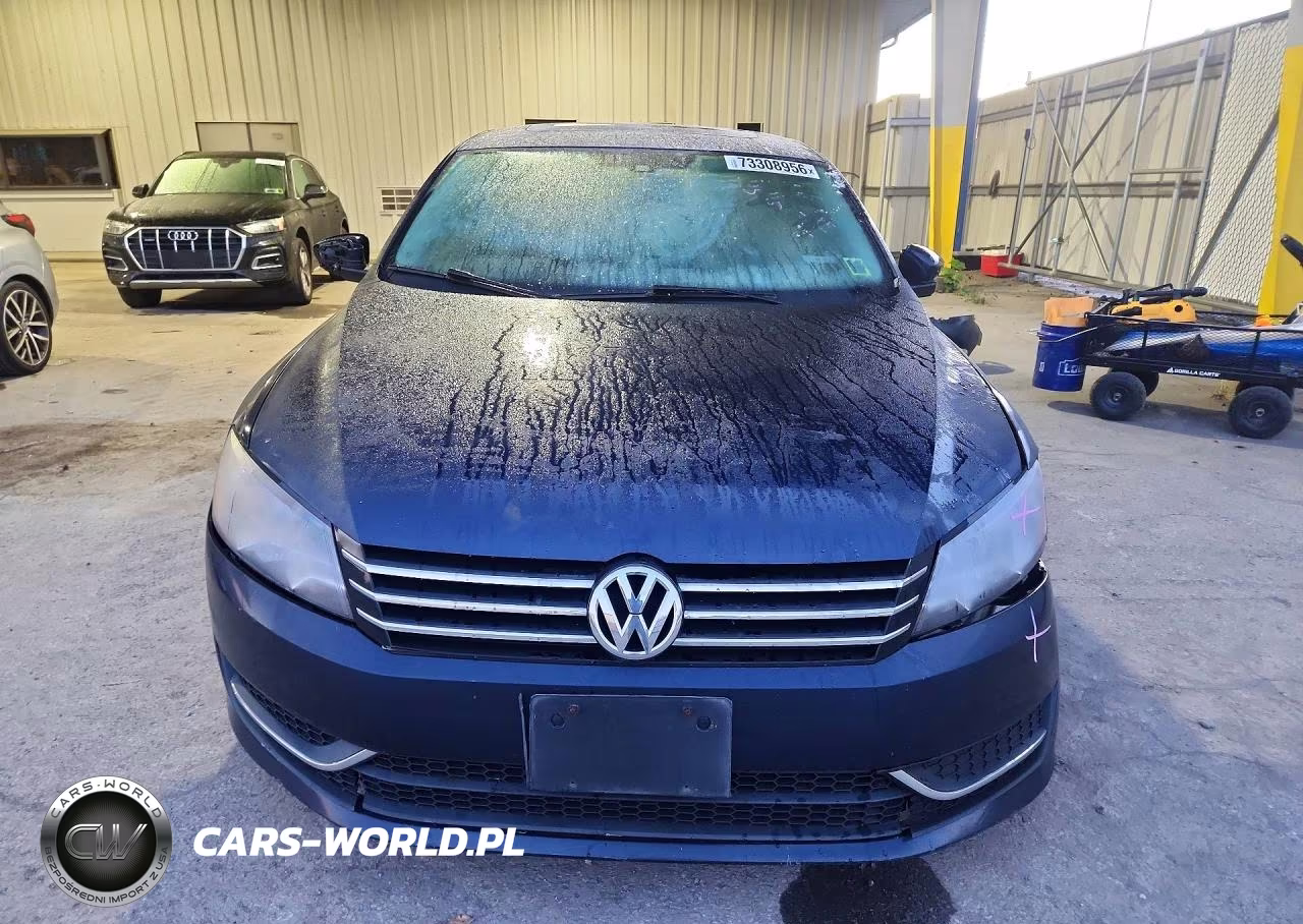2012 Volkswagen Passat Se VIN:1VWBP7A33CC029837 - 5