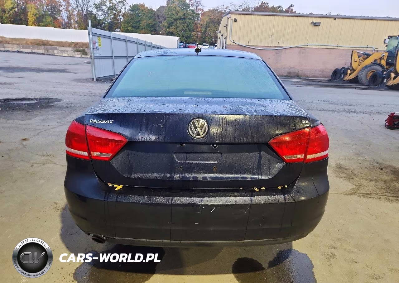 2012 Volkswagen Passat Se VIN:1VWBP7A33CC029837 - 6