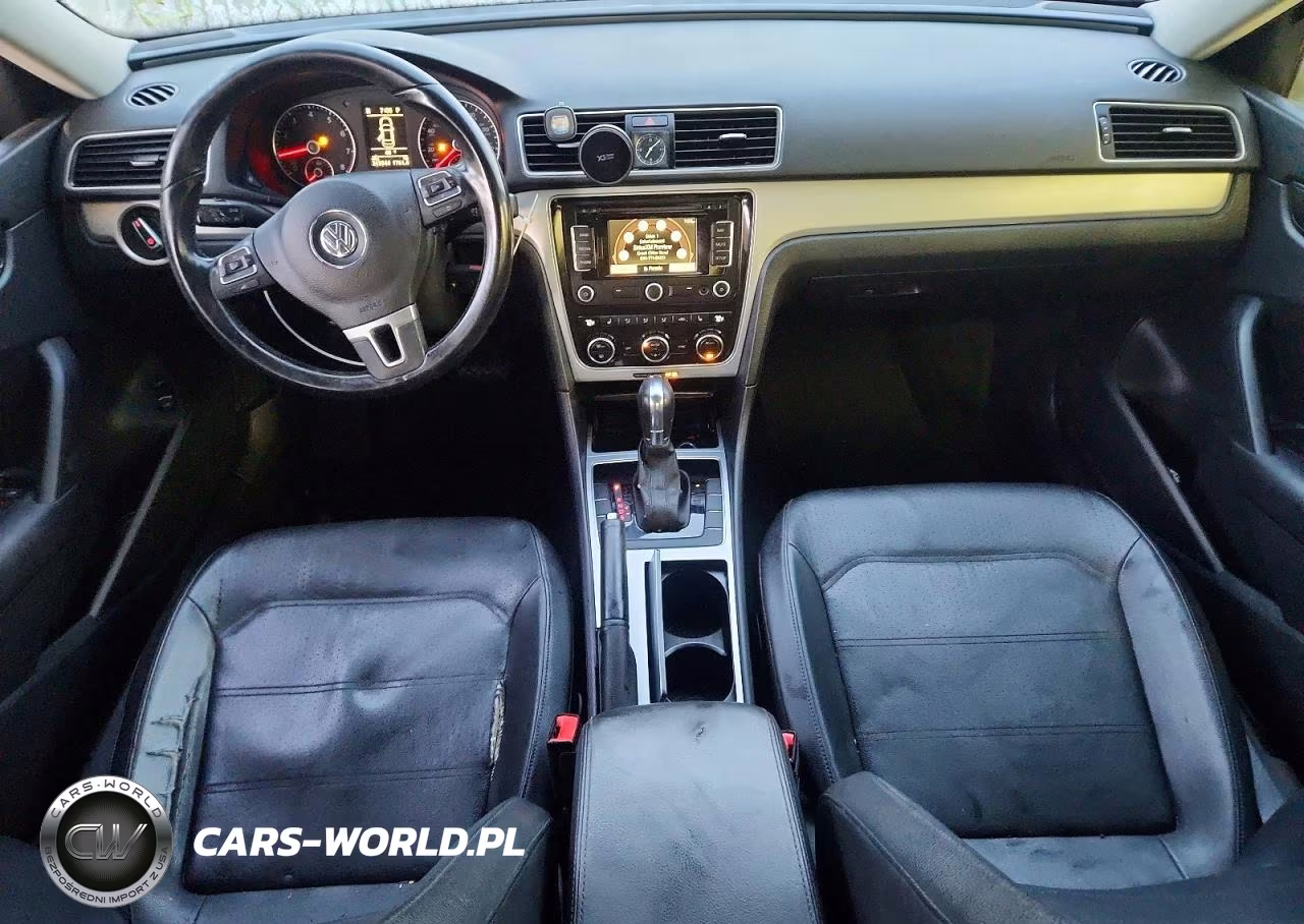 2012 Volkswagen Passat Se VIN:1VWBP7A33CC029837 - 8