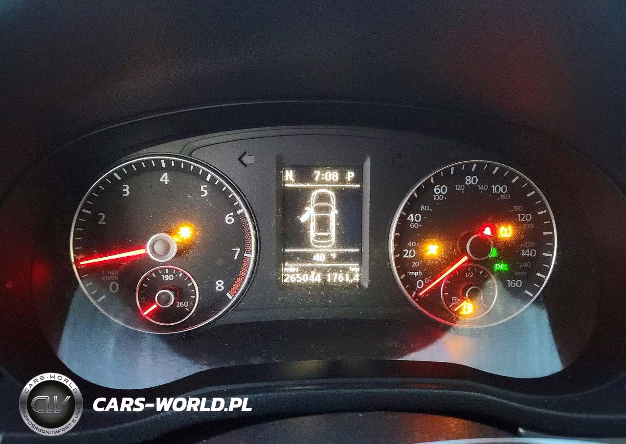2012 Volkswagen Passat Se VIN:1VWBP7A33CC029837 - 9