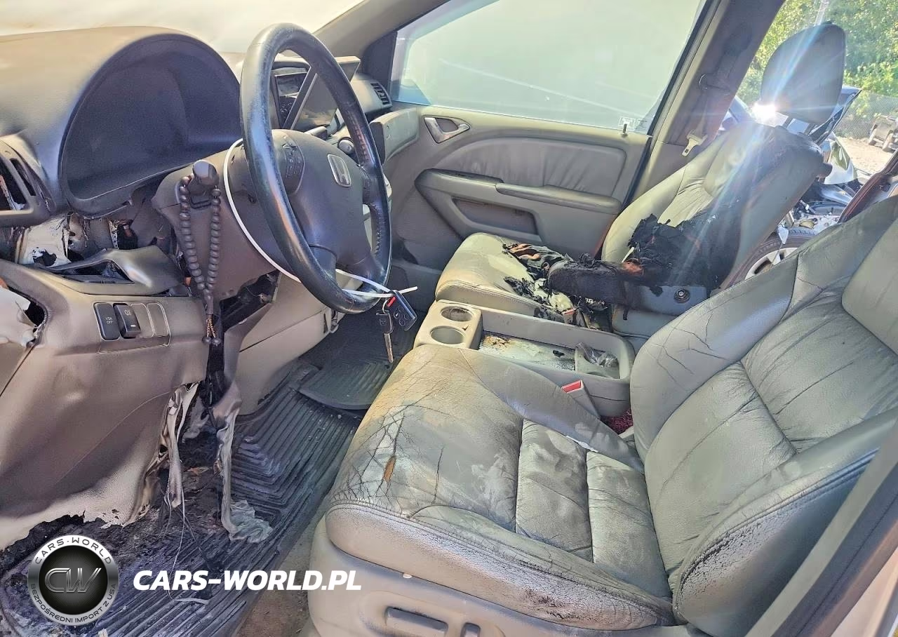 2008 Honda Odyssey Exl VIN:5FNRL38618B001387 - 7