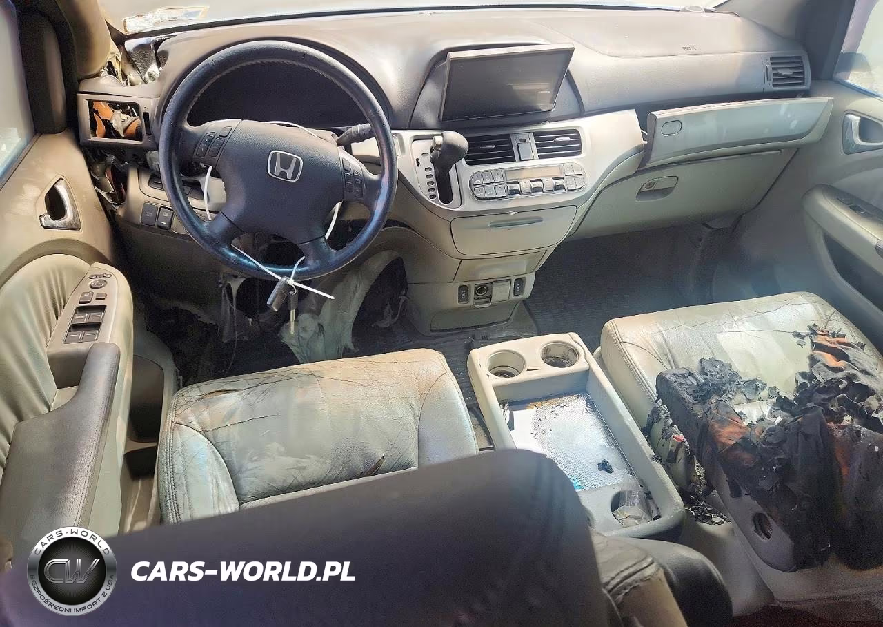 2008 Honda Odyssey Exl VIN:5FNRL38618B001387 - 8