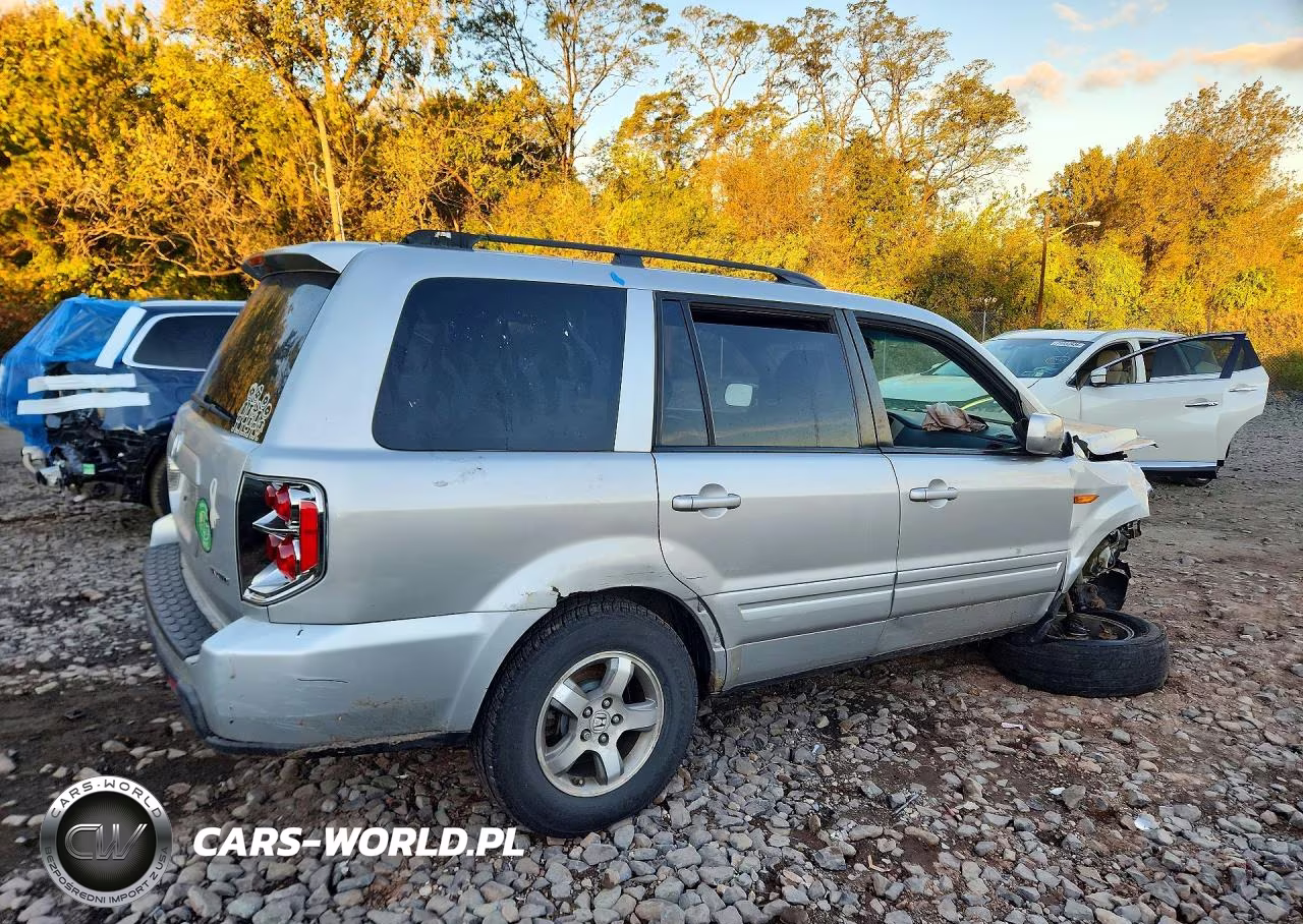 2006 Honda Pilot Ex VIN:2HKYF18606H556742 - 3