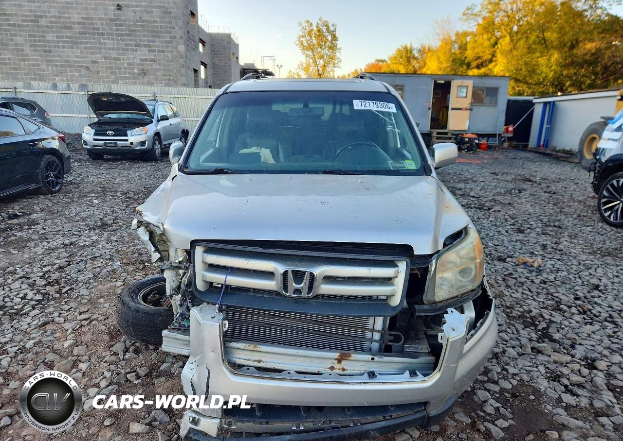 2006 Honda Pilot Ex VIN:2HKYF18606H556742 - 5