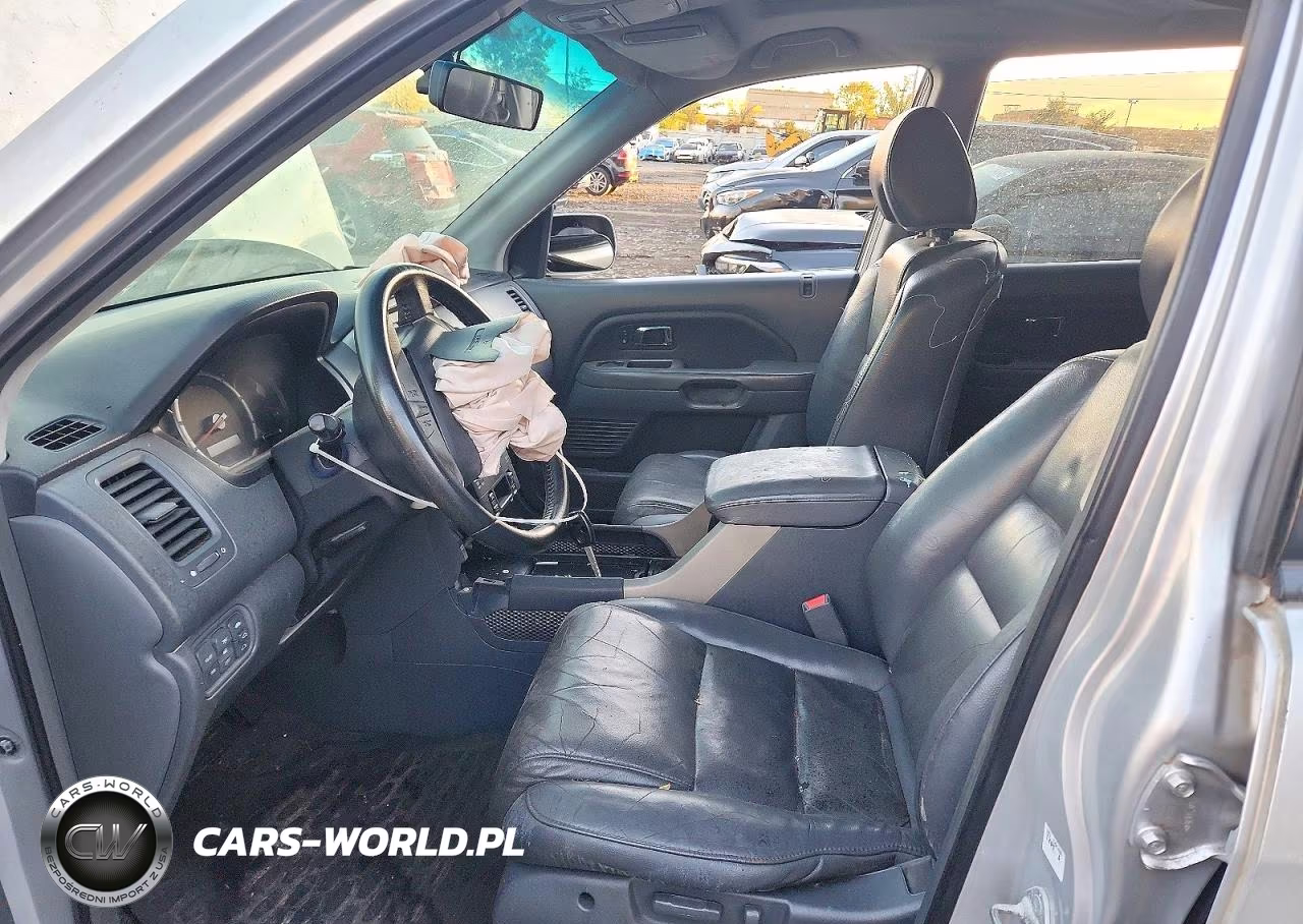 2006 Honda Pilot Ex VIN:2HKYF18606H556742 - 7