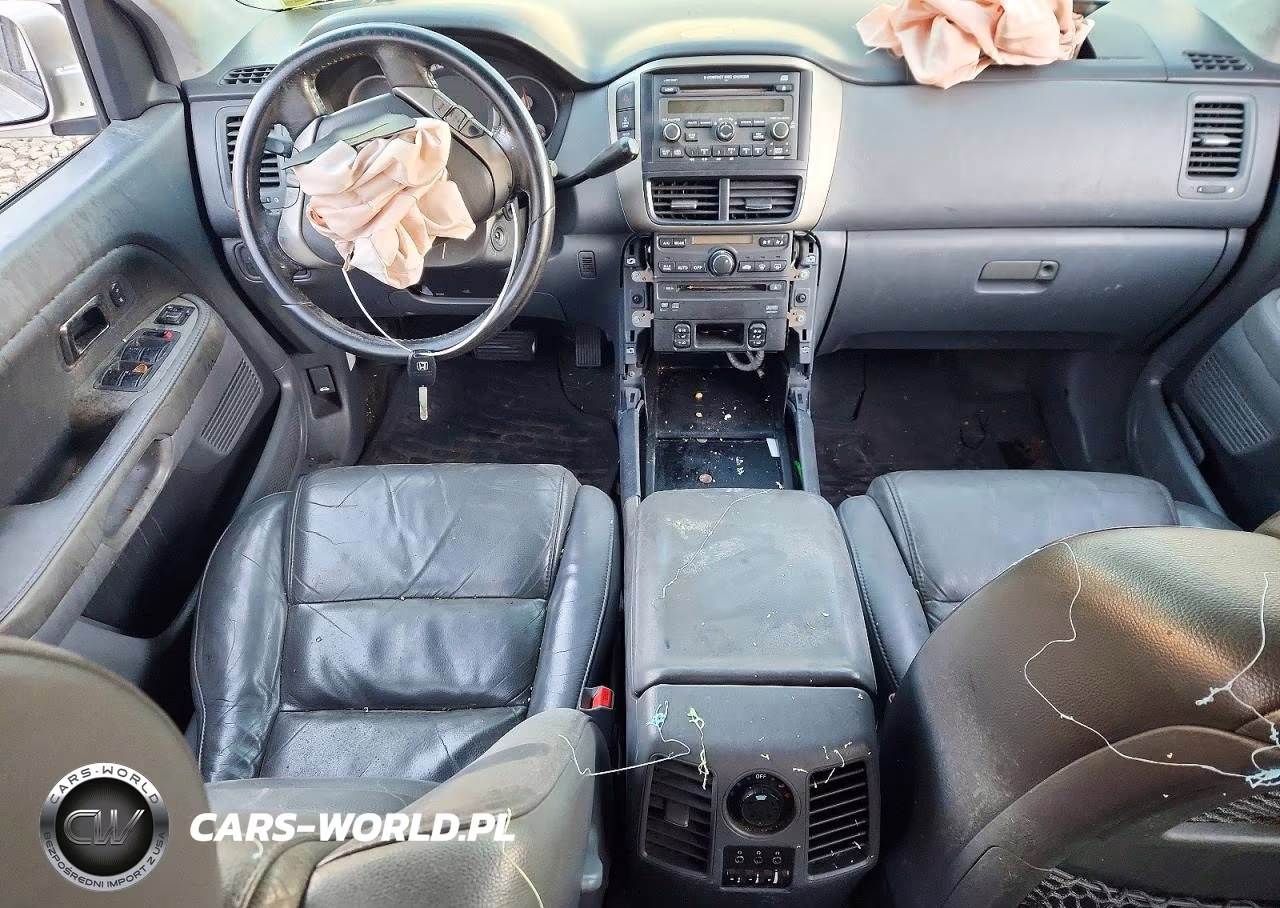 2006 Honda Pilot Ex VIN:2HKYF18606H556742 - 8