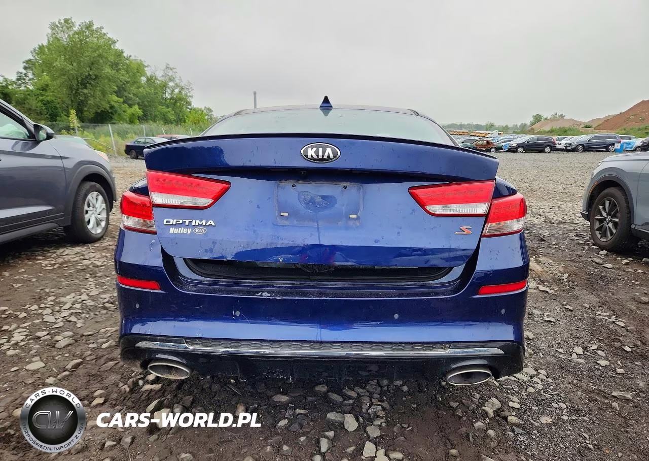 2019 Kia Optima S VIN:5XXGT4L36KG299207 - 6