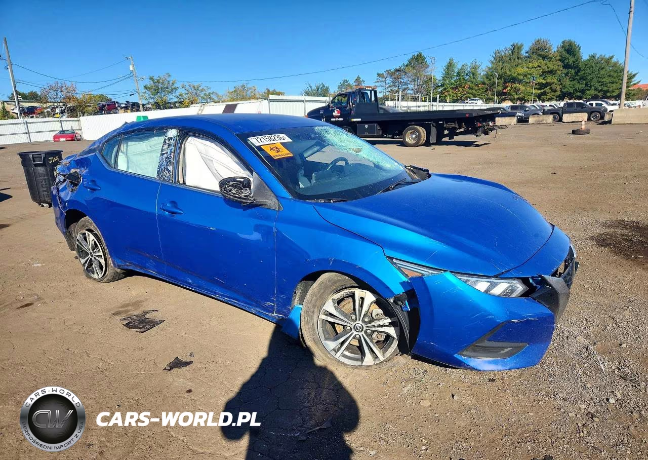 2022 Nissan Sentra Sv VIN:3N1AB8CV7NY224595 - 4