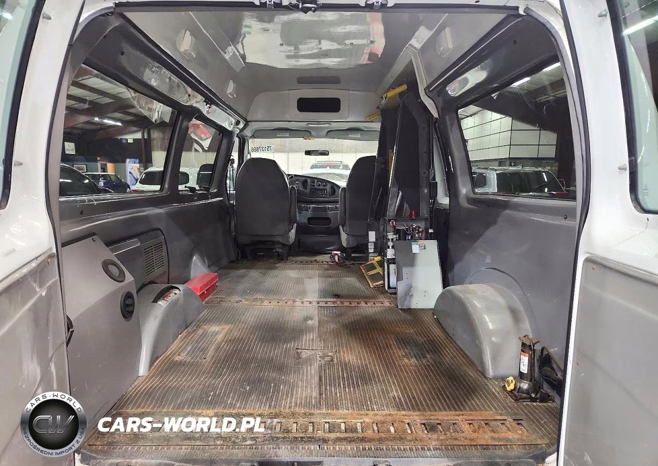 2008 Ford Econoline E250 Van VIN:1FTNE24W78DB33165 - 10
