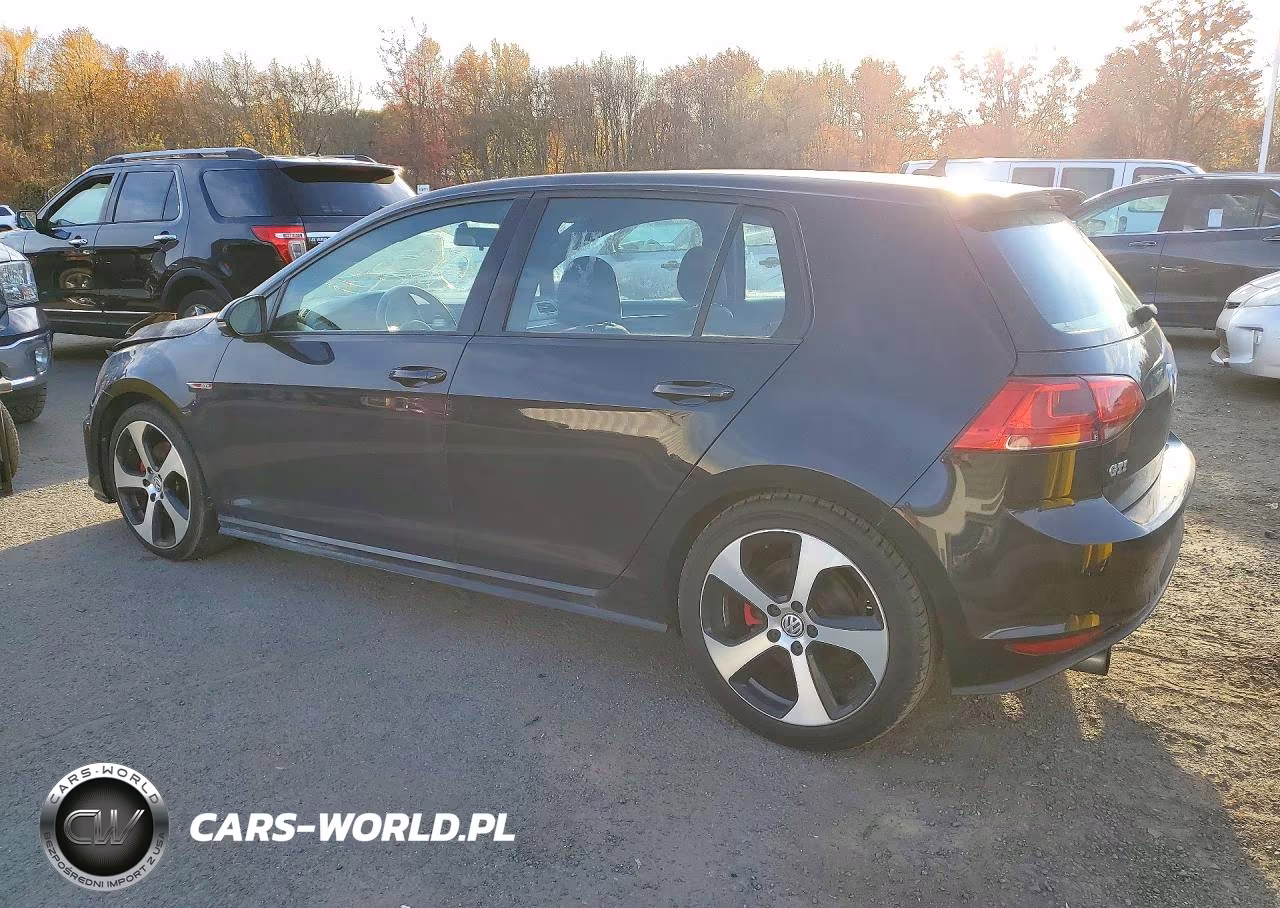 2016 Volkswagen Golf Gti VIN:3VW4T7AU1GM051918 - 2