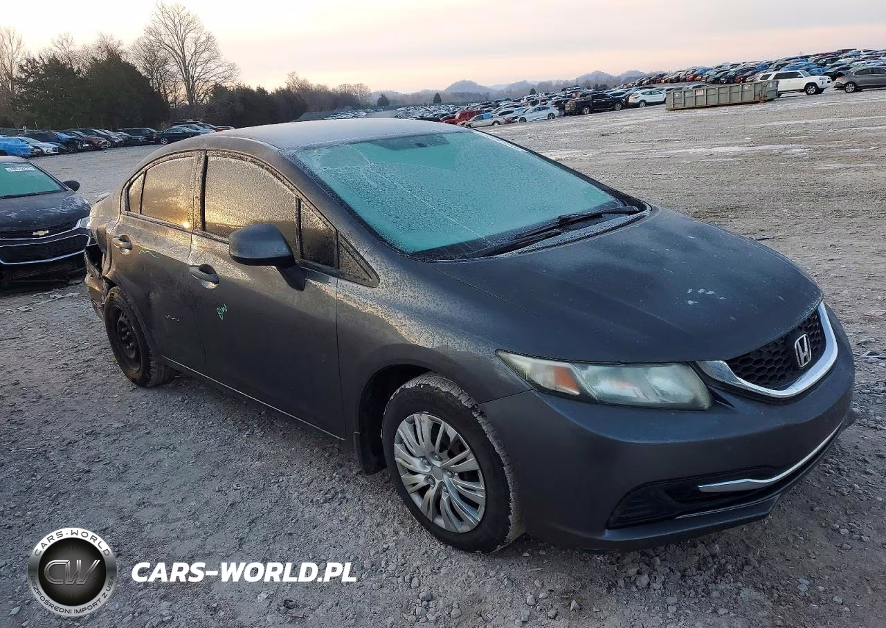 2013 Honda Civic Lx VIN:2HGFB2F50DH580226 - 4