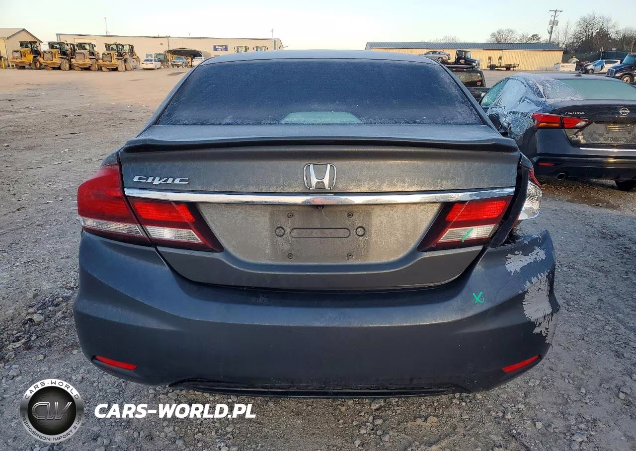 2013 Honda Civic Lx VIN:2HGFB2F50DH580226 - 6