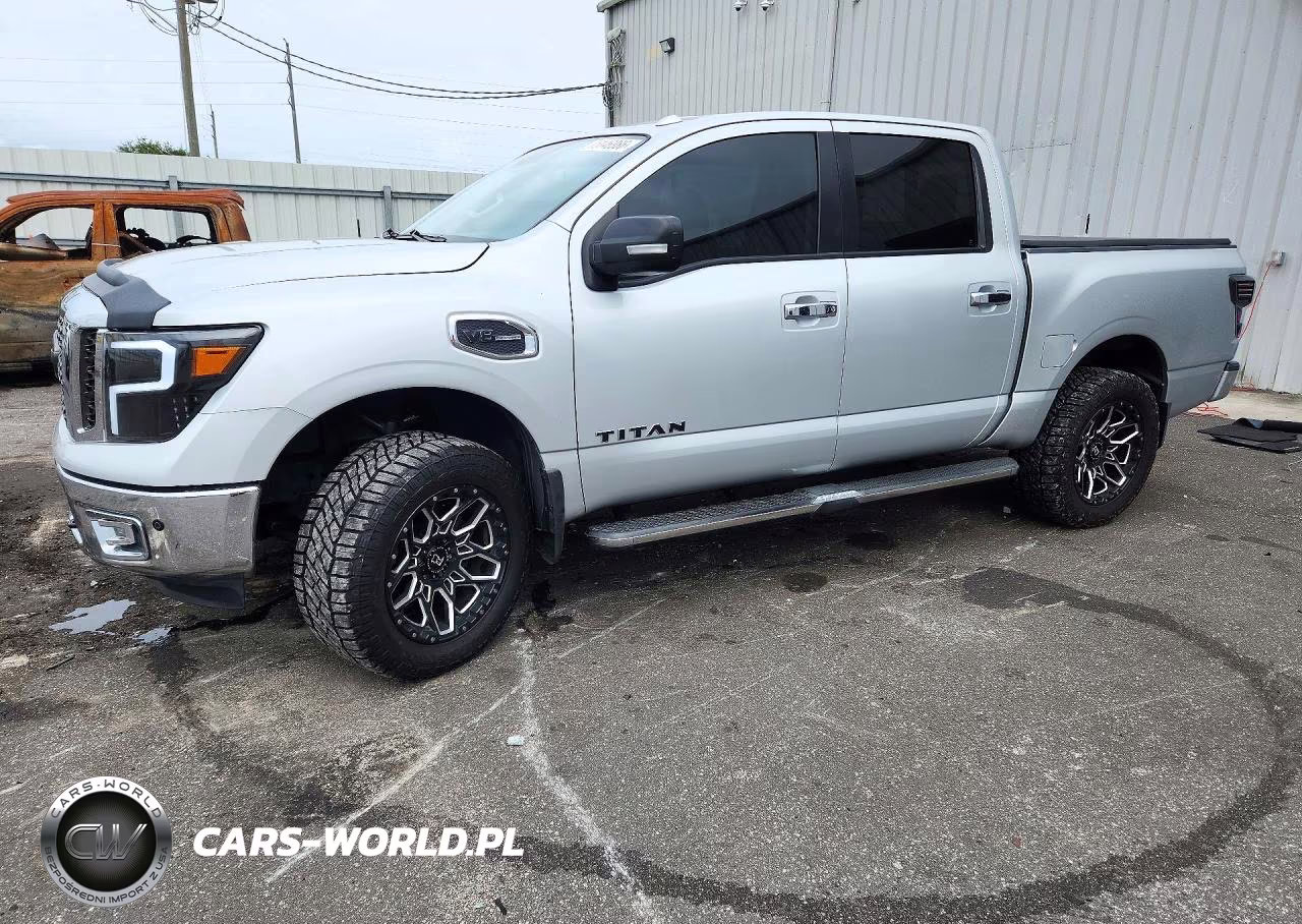 2017 Nissan Titan Sv VIN:1N6AA1E50HN572077 - 1