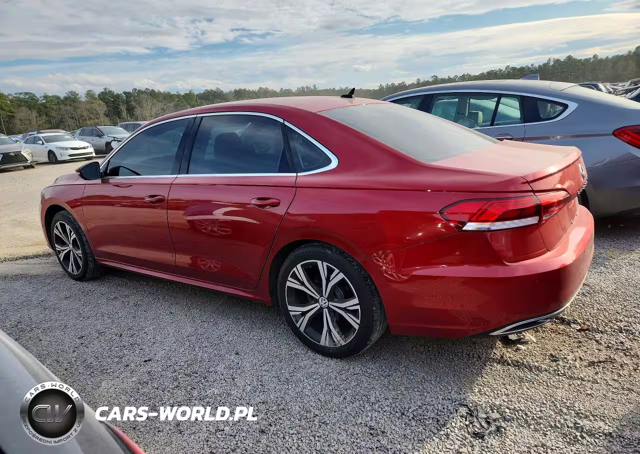 2020 Volkswagen Passat Sel VIN:1VWCA7A36LC026033 - 2