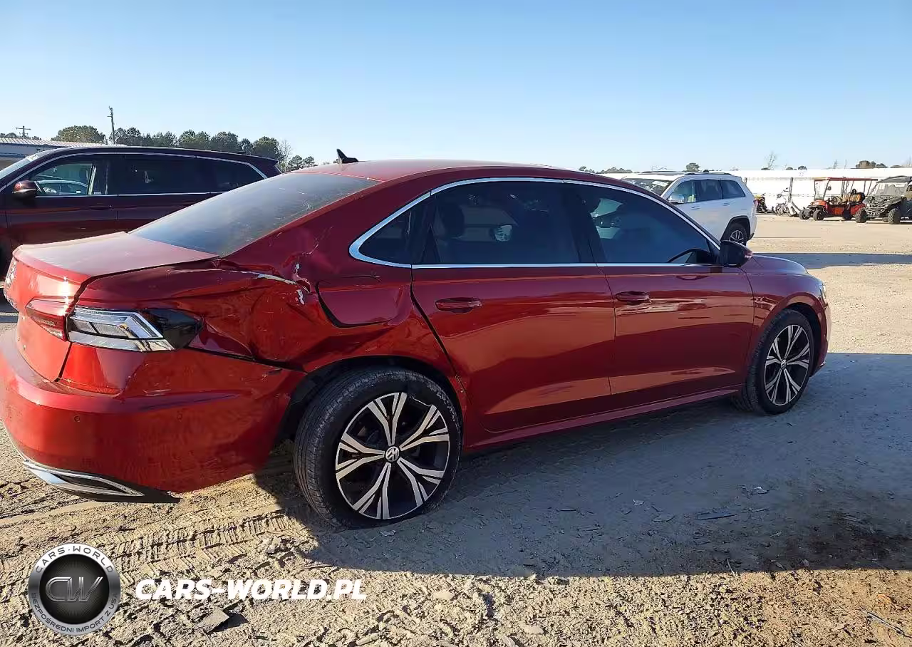 2020 Volkswagen Passat Sel VIN:1VWCA7A36LC026033 - 3