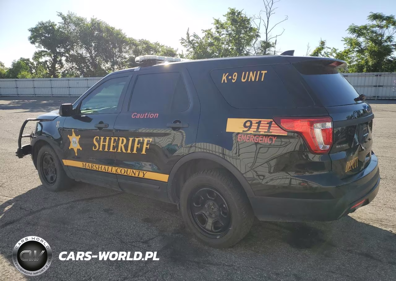 2016 Ford Explorer Police Interceptor VIN:1FM5K8AR2GGB54069 - 2