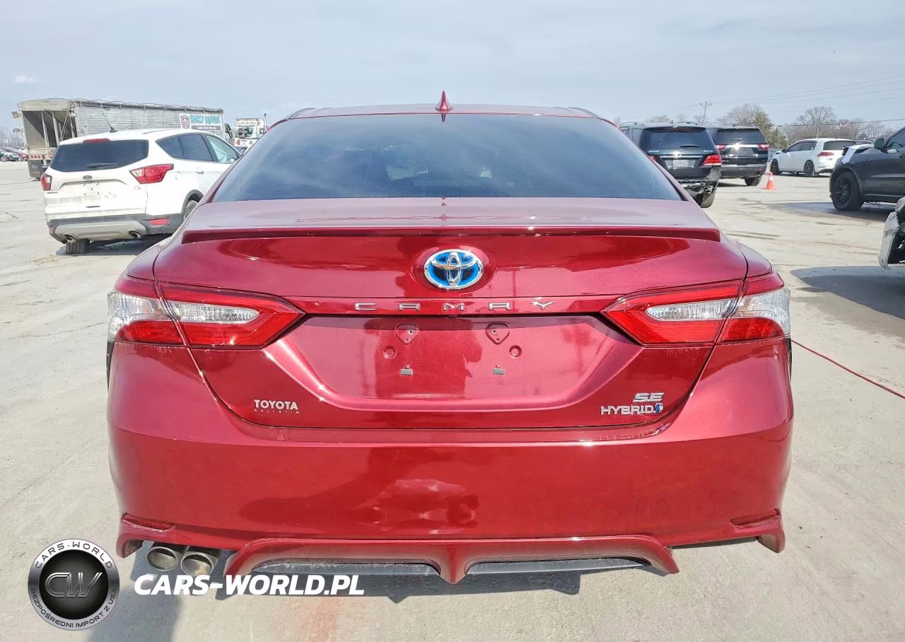 2018 Toyota Camry Hybrid Se VIN:4T1B21HK6JU501172 - 6