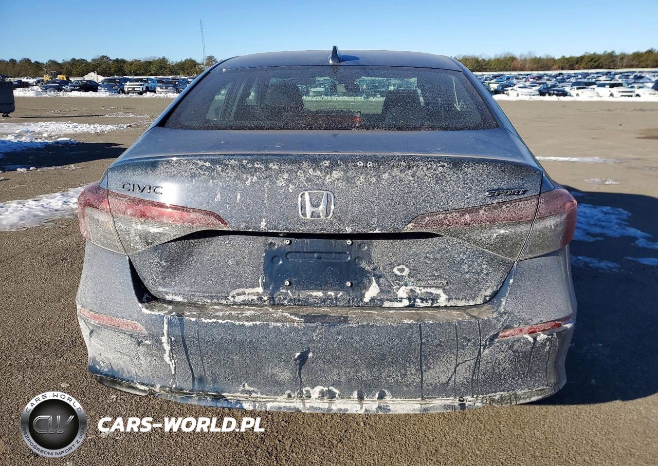 2026 Honda Civic Sport VIN:2HGFE4F83TH323069 - 6