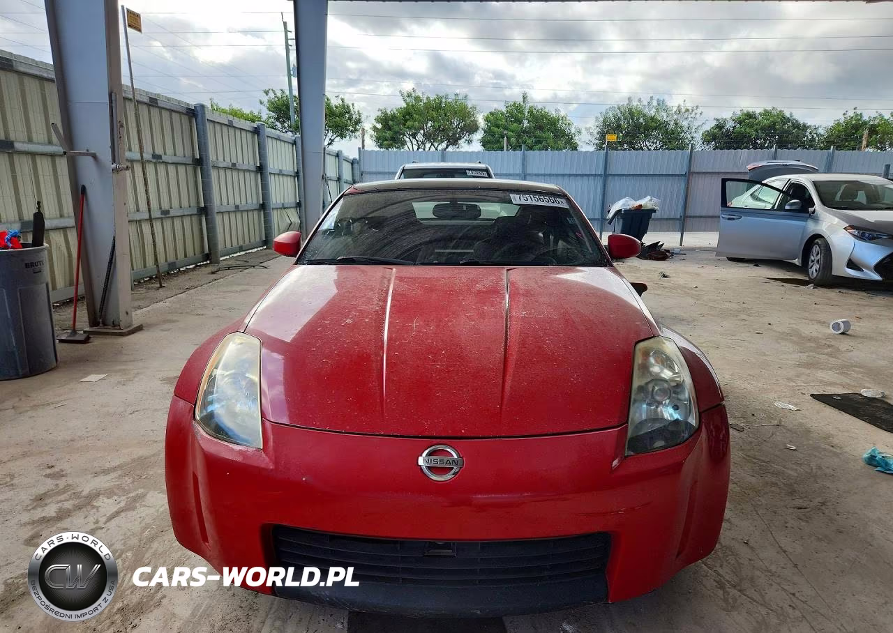 2004 Nissan 350Z Base VIN:JN1AZ34D04T150853 - 5