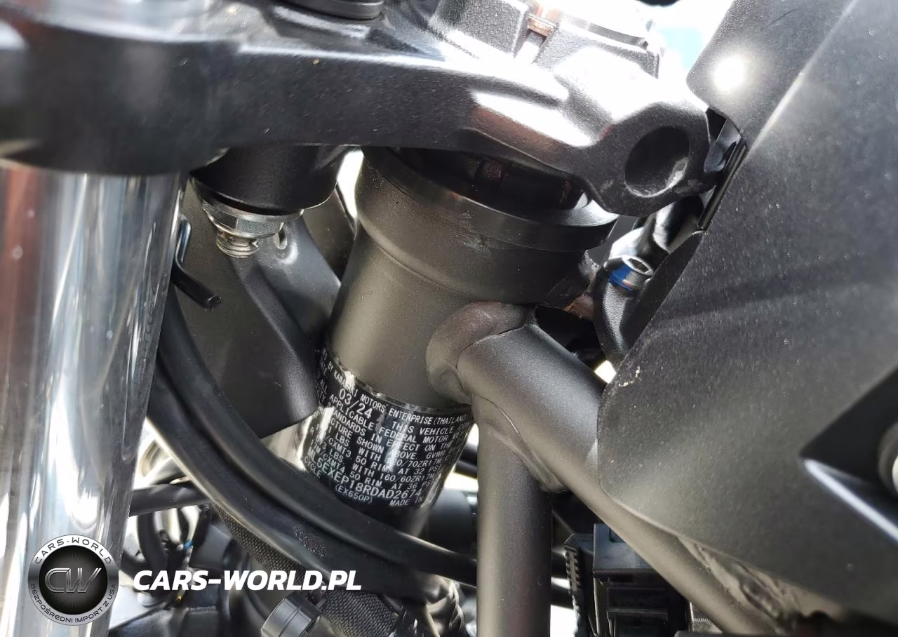 2024 Kawasaki Ex650 P VIN:ML5EXEP18RDAD2674 - 20