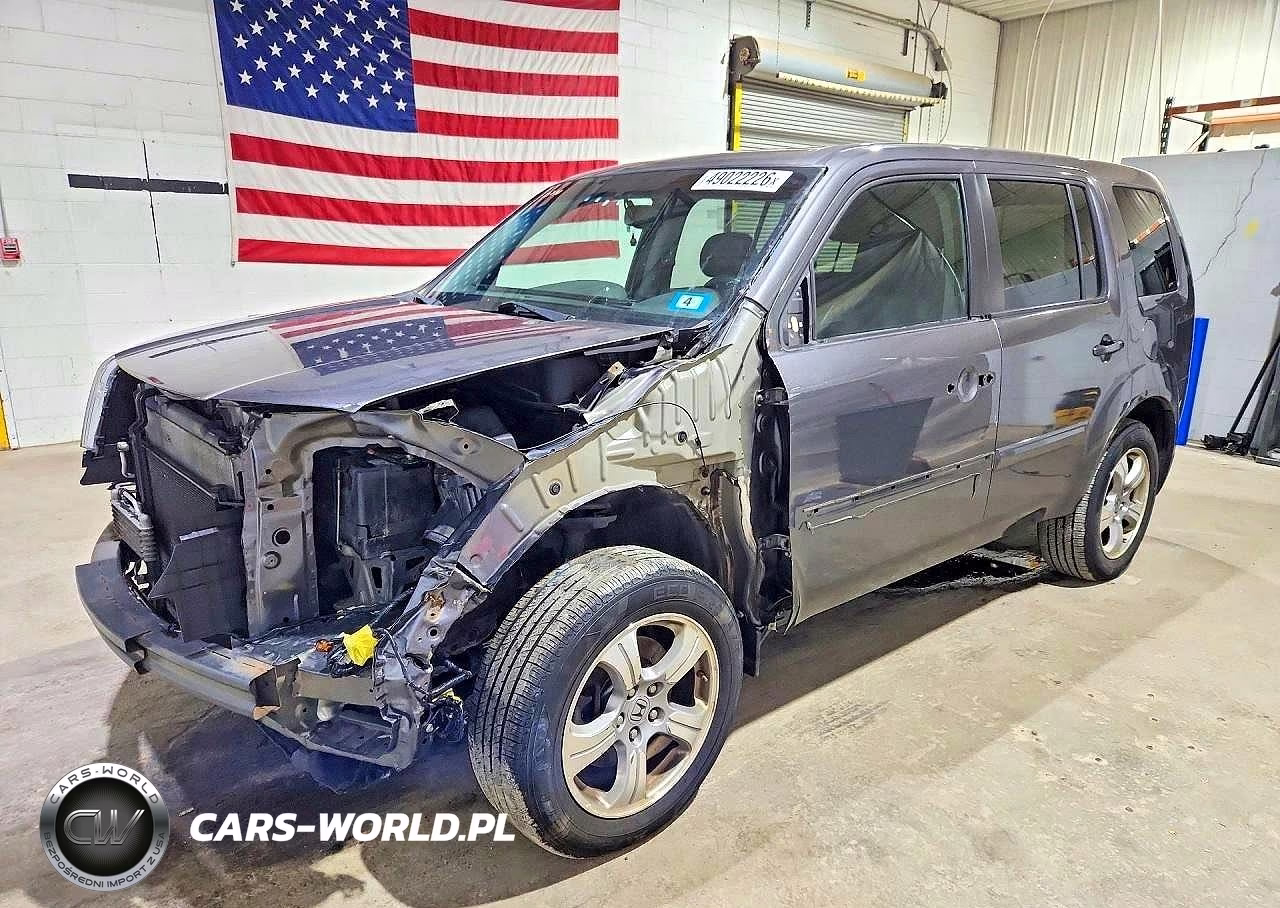 2015 Honda Pilot Exln VIN:5FNYF4H75FB059842 - 1