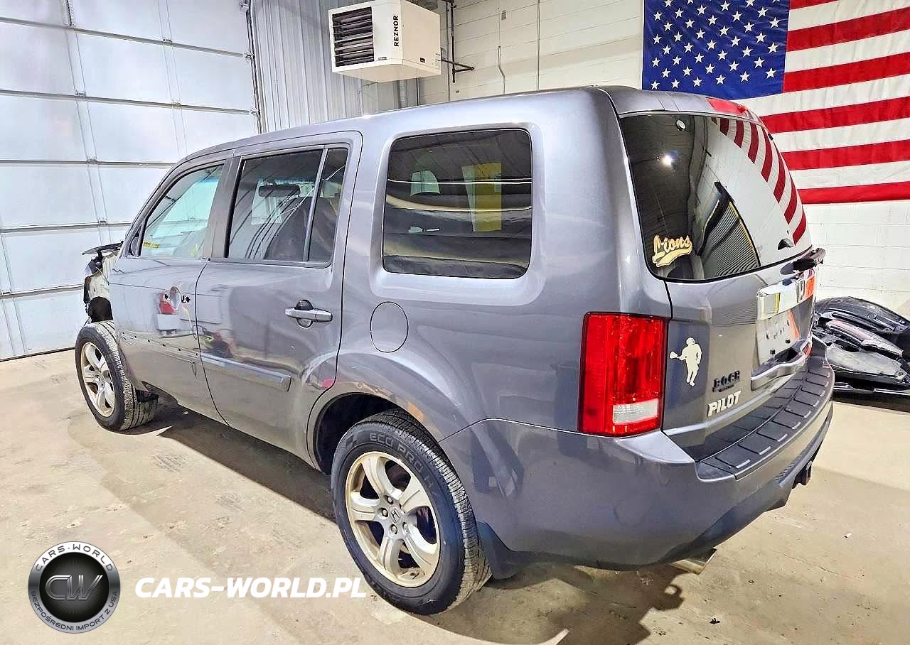 2015 Honda Pilot Exln VIN:5FNYF4H75FB059842 - 2