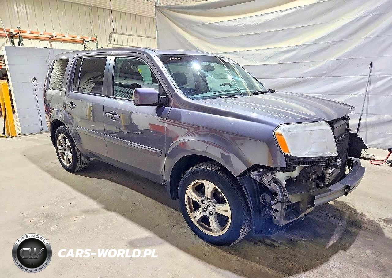 2015 Honda Pilot Exln VIN:5FNYF4H75FB059842 - 4