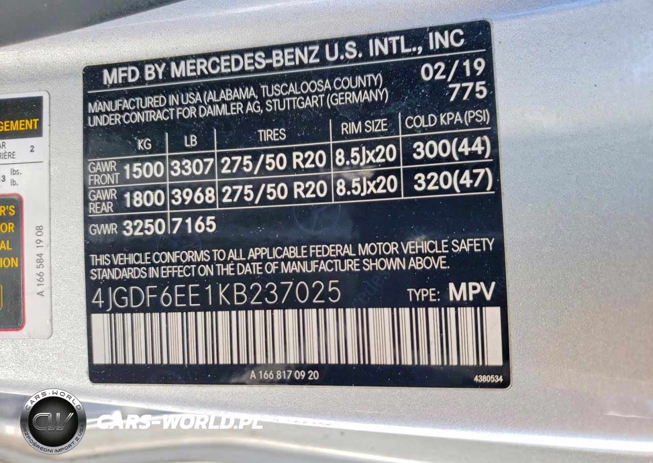2020 Mercedes Benz Gls 450 4Matic VIN:4JGDF6EE1KB237025 - 13
