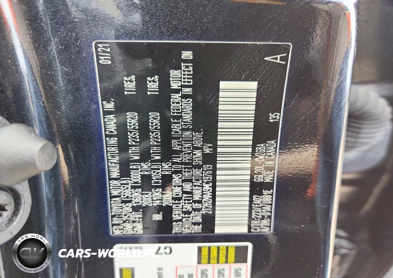 2021 Lexus Rx 350 VIN:2T2HZMAA9MC197619 - 13